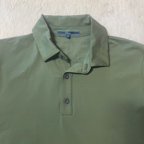 Shore Anywhere Polo olive green - Picture 3 of 9
